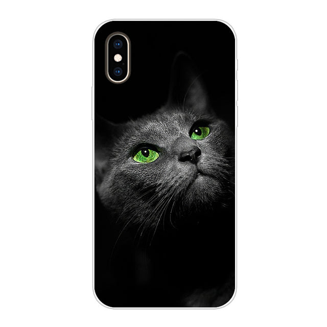 Luxusný silikónový kryt na iPhone X XS XR XS Max Apple iPhone X