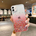 Glitrový obal na iPhone 13 12 Pro 11 Pro Max XS Max XR X 7 8 Plus 12Mini SE