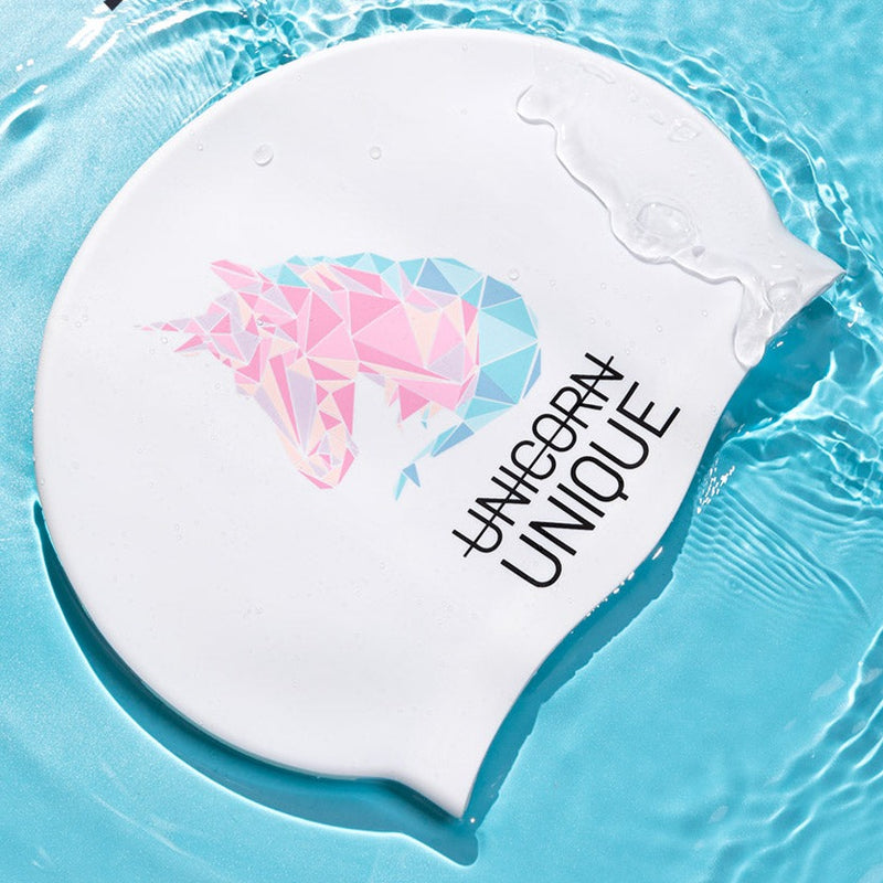 Unisex plavecké čiapky s potlačou