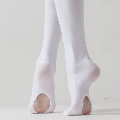 Dievčenské baletné nohavice s dierou
