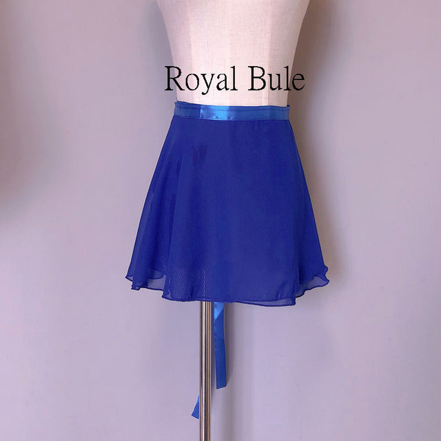 Dámska baletná šifónová sukňa