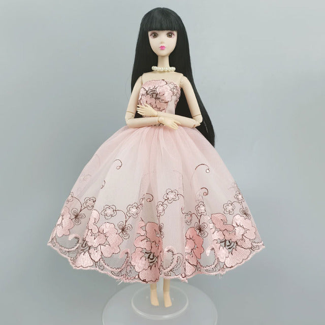 Baletné šaty tutu pre bábiku Barbie