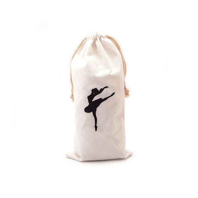 Dievčenská baletná taška so sťahovacou šnúrkou