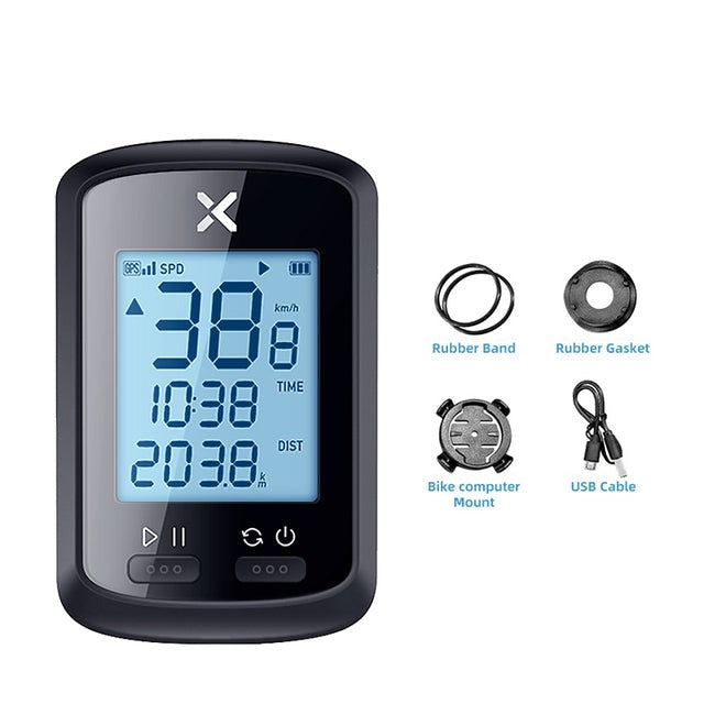 Cyklistický tachometer XOSS G plus G