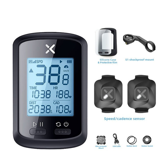 Cyklistický tachometer XOSS G plus G