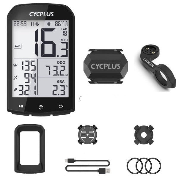 Cyklistický GPS Tachometer