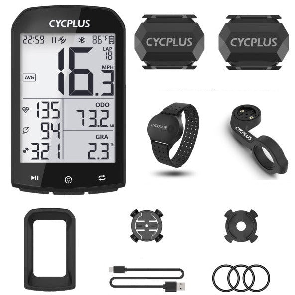 Cyklistický GPS Tachometer