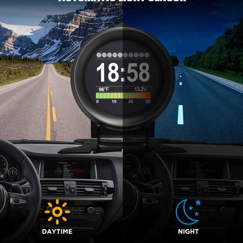 Inteligentný digitálny multifunkčný alarm do auta