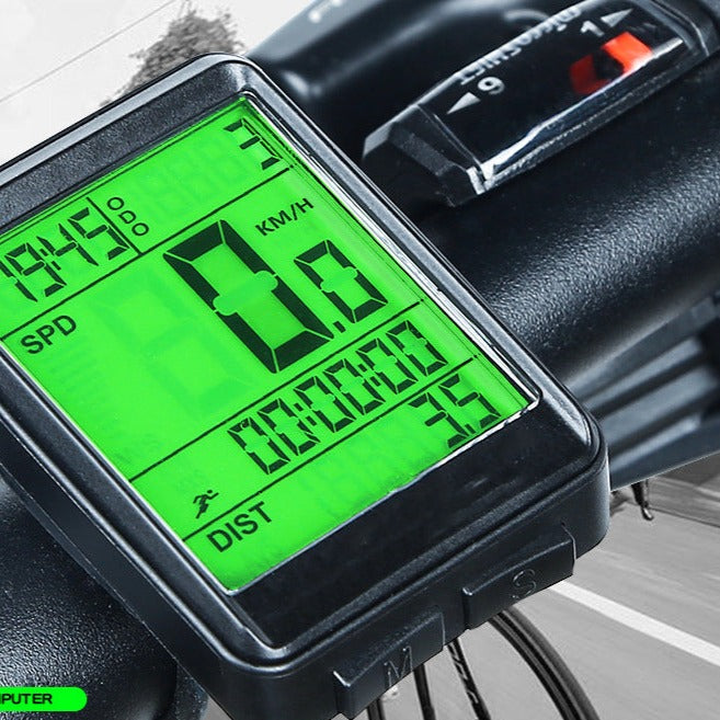 Bezdrôtový tachometer na bicykel