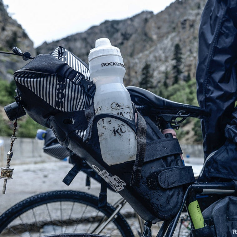 Vodotesná reflexná veľkokapacitná cyklo taška