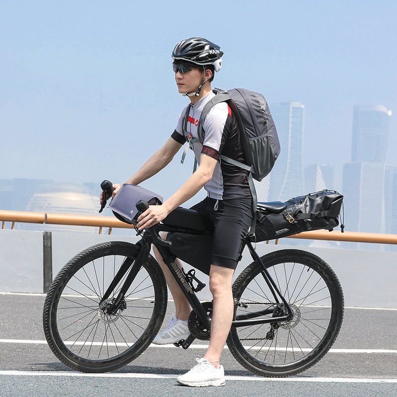 Multifunkčná taška na bicykel s prednou rúrou