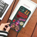 Puzdro na telefón Stranger Things pre iPhone 8 7 6 6S Plus SE2 1311 XR X XS MAX