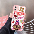 Puzdro na telefón Stranger Things pre iPhone 8 7 6 6S Plus SE2 1311 XR X XS MAX