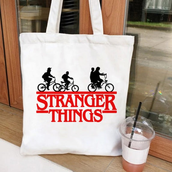 Plátená nákupná taška Stranger Things