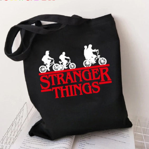 Plátená nákupná taška Stranger Things