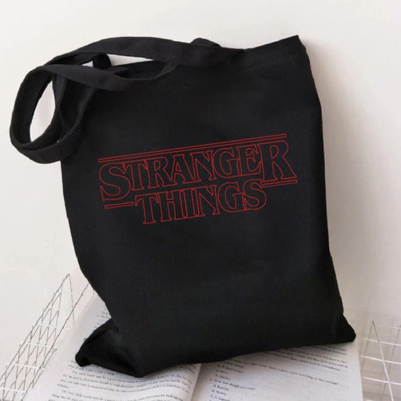 Plátená nákupná taška Stranger Things