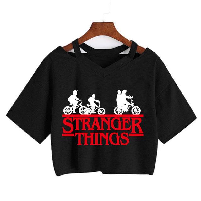 Dámske krátke tričko Stranger Things