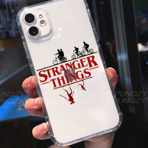 Puzdro na telefón Stranger Things pre iPhone 13 Pro Max 11 Pro Max 6S 8 7 Plus 12 Pro XS XR