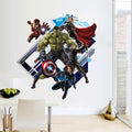 3D nálepka na stenu Avengers