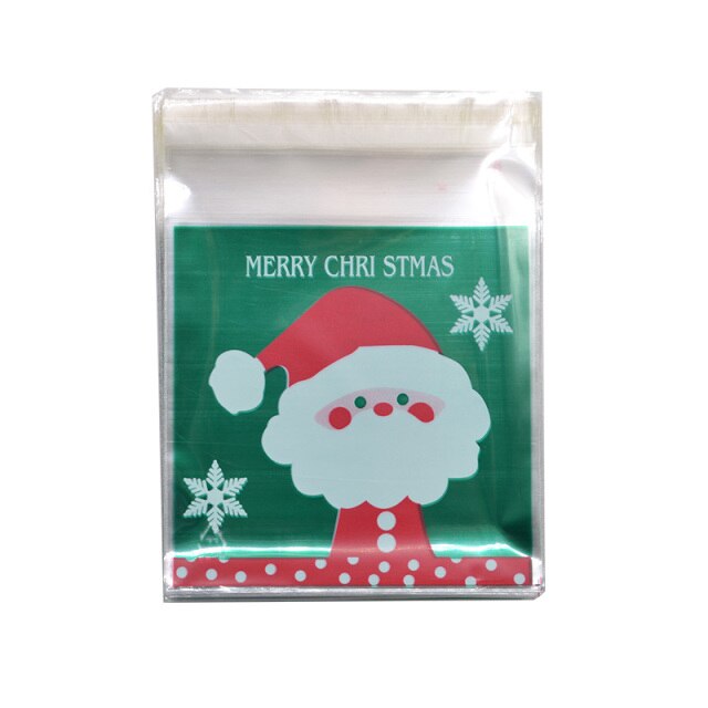 Malé vianočné vrecká na cukríky 50 ks