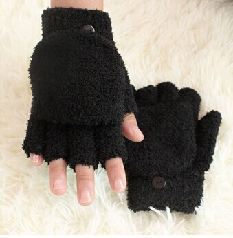 Detské chlpaté rukavice